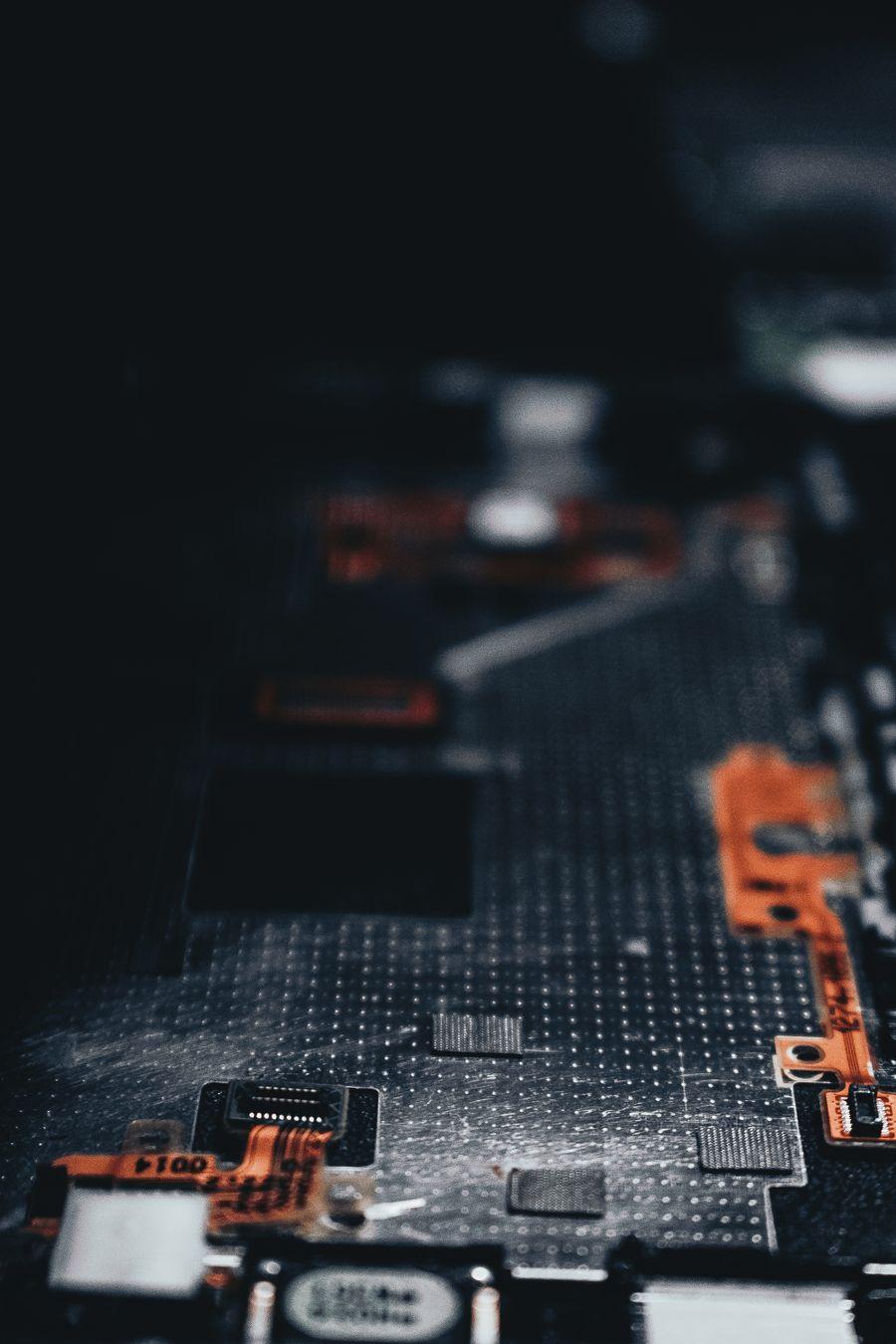 Detailed electronic circuit board